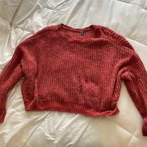 Wild fable medium cropped sweater